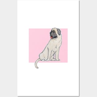 Mastiff dog Posters and Art